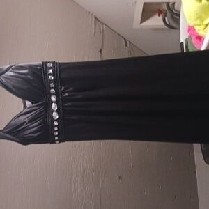 Black cocktail dress